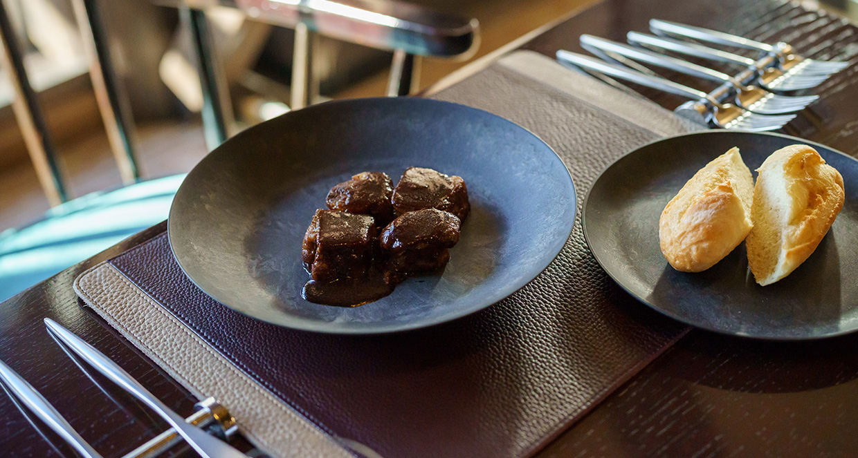 五千尺ホテル ビーフシチューランチ