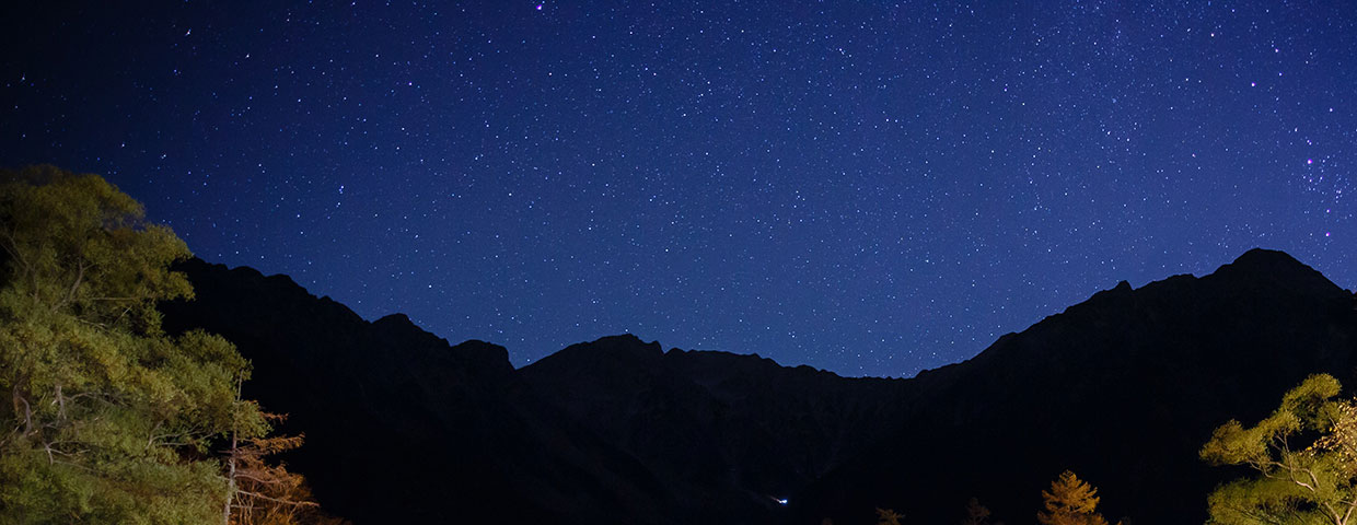 夜の上高地ガイド