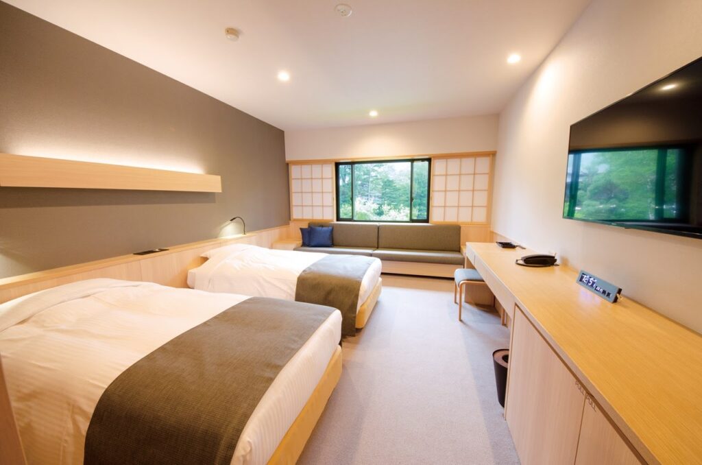 五千尺ホテル上高地の2階客室