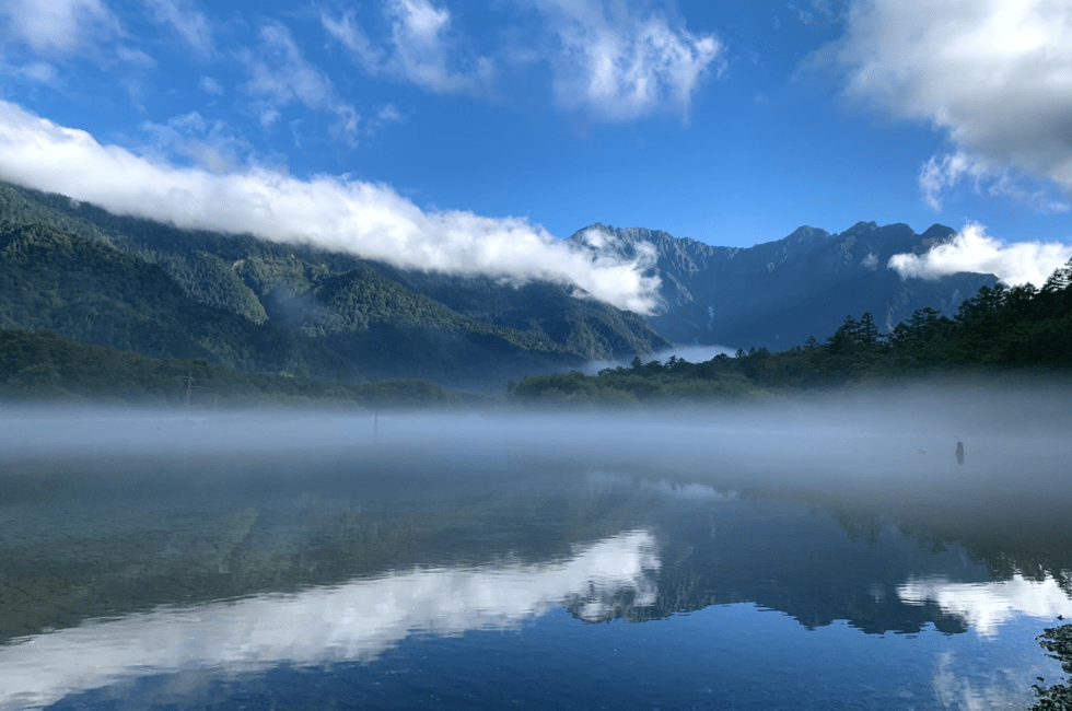 上高地の大正池