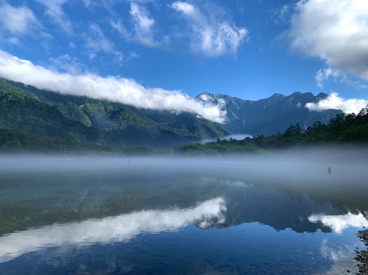 上高地の大正池