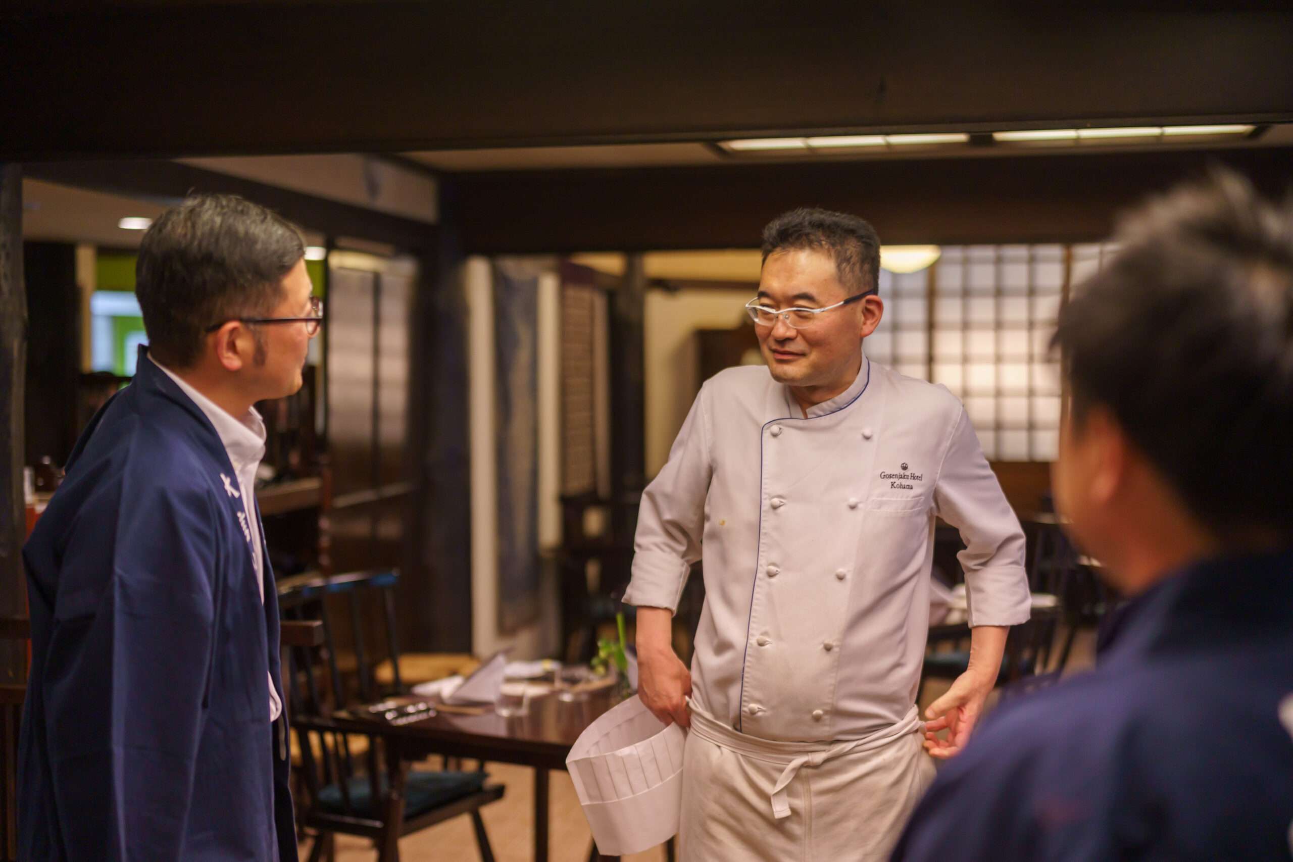 大信州　醸造長とシェフ