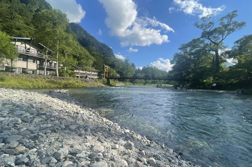 梓川　夏　上高地