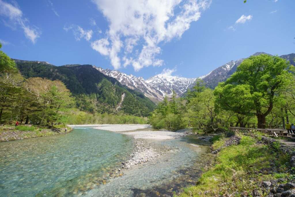 上高地の自然