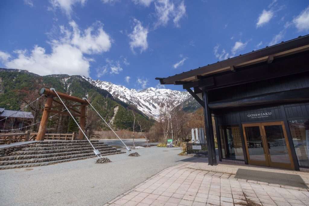 五千尺ホテル上高地の外観