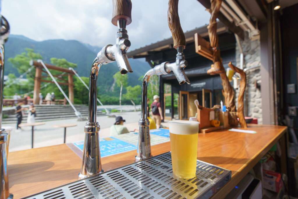 松本ブルワリー　KAMIKOCHI BEER STAND 河童橋TAP