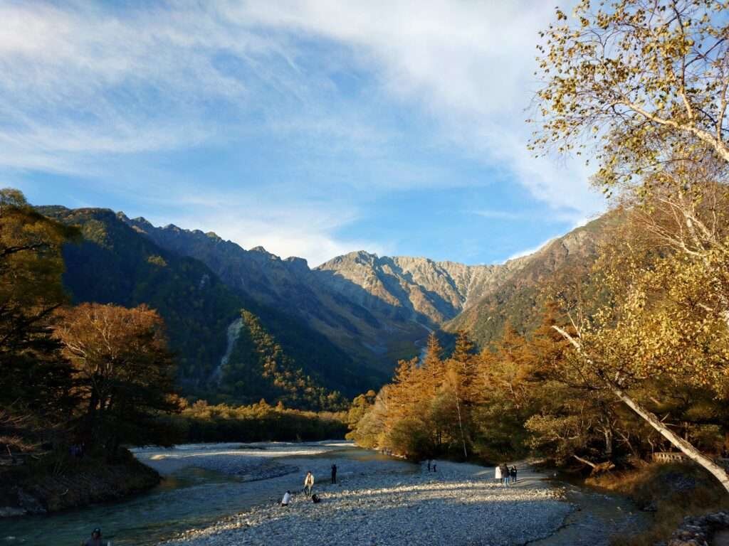 2025年10月24日(金)　穂高連峰　紅葉