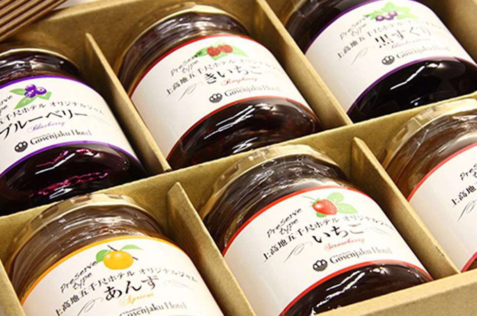 オリジナルジャム 五千尺ホテル上高地