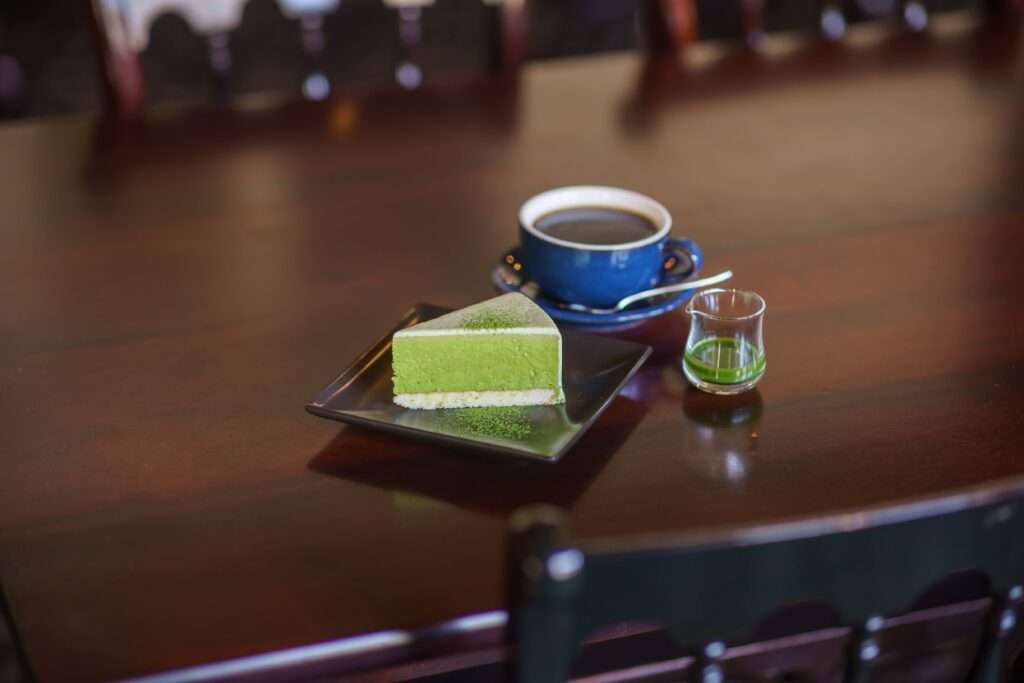 レアチーズケーキ「抹茶エディション」 