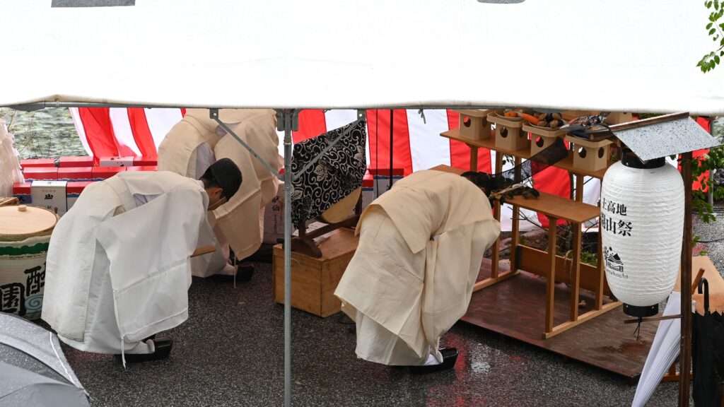 第56回上高地開山祭　神事
