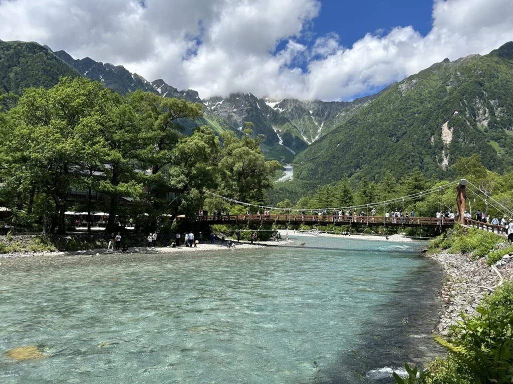 7月の梓川