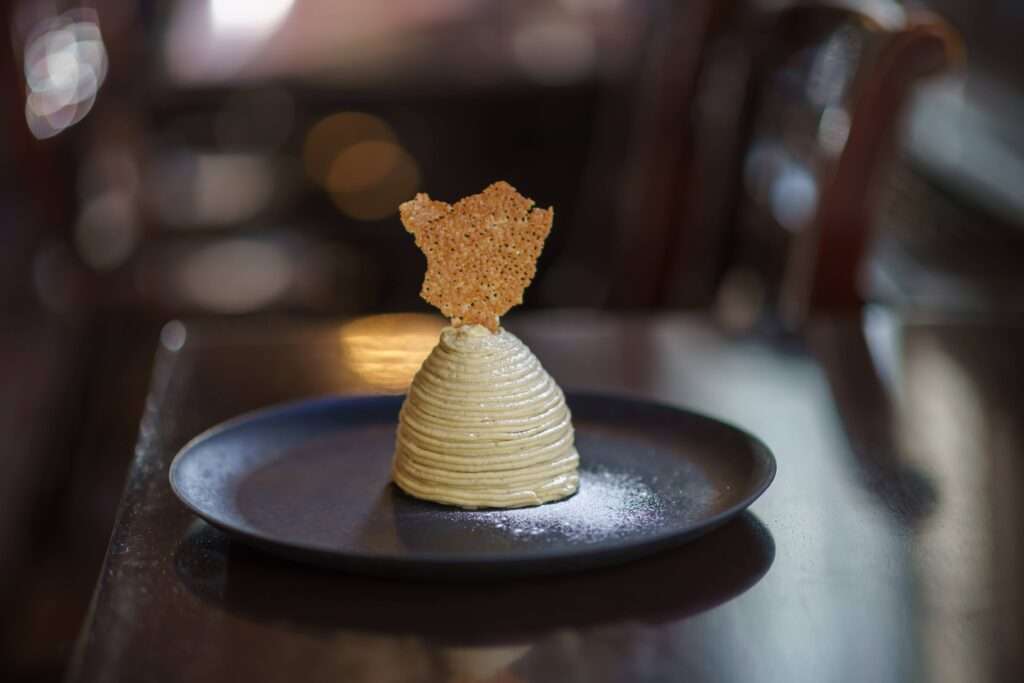 小布施栗のモンブラン　店内の様子