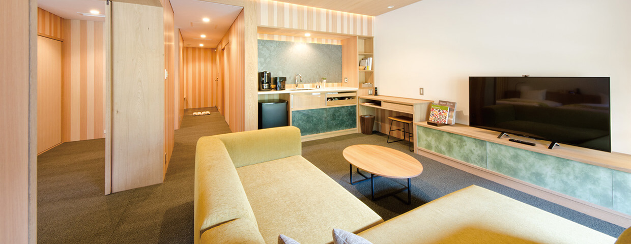 Spacious Suite room